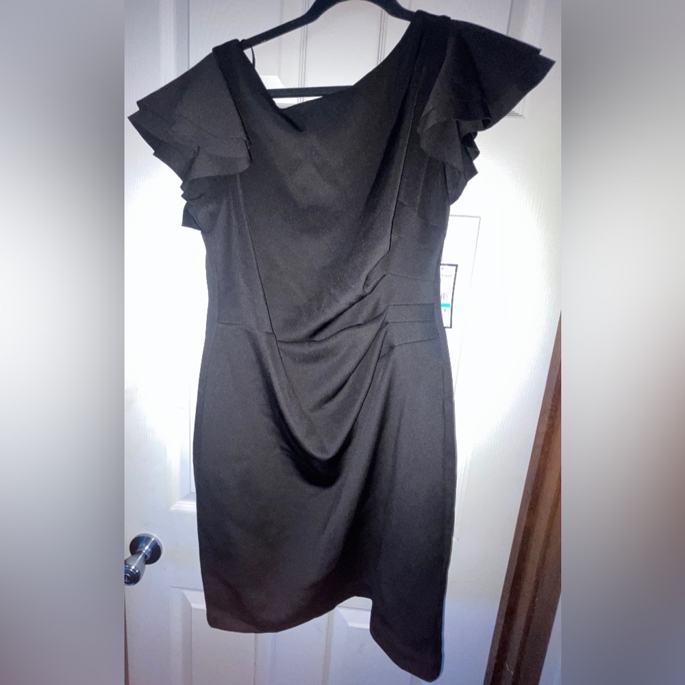 Jessica Howard Missy Black Dress size 16